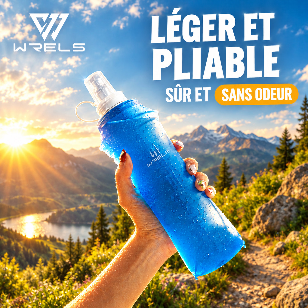GOURDE D'EAU PLIABLE