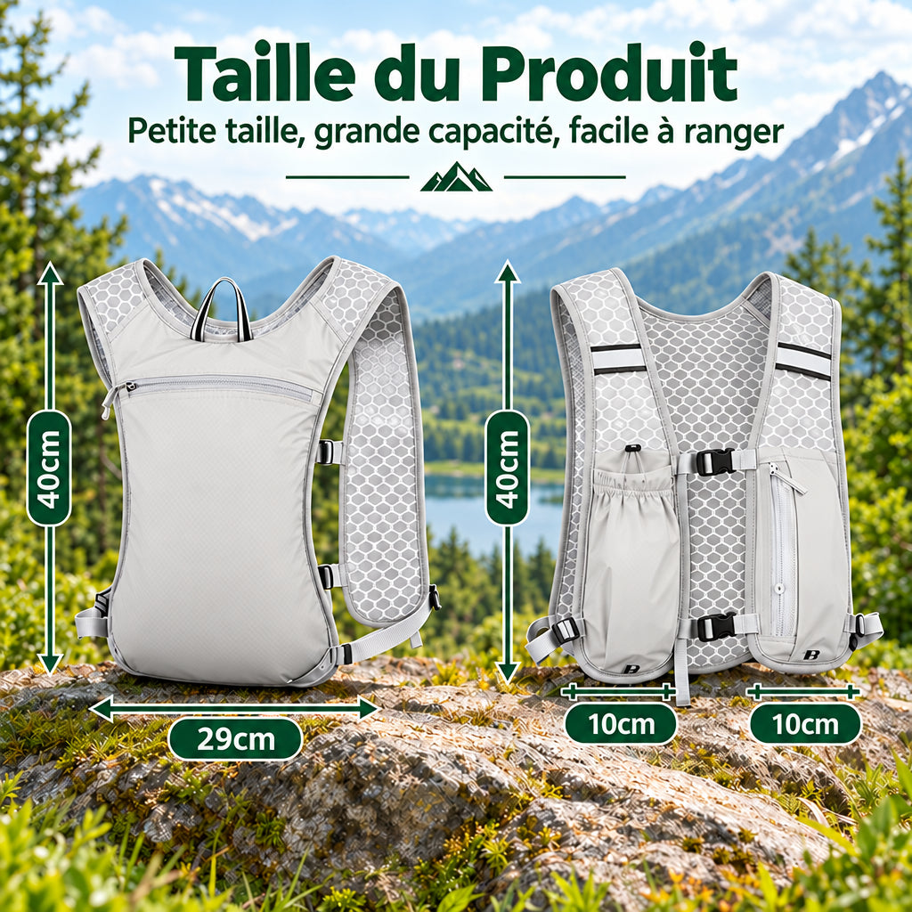 Gilet d'Hydratation Anti-Rebond